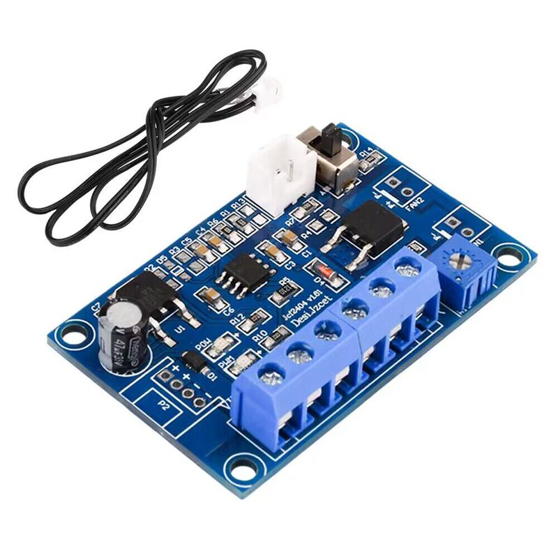 24V Fan Temperature Control Speed Regulator Chassis Fan Speed Regulator Pwm Temperature Control Speed Regulation 12V Fan Speed Regulation Module