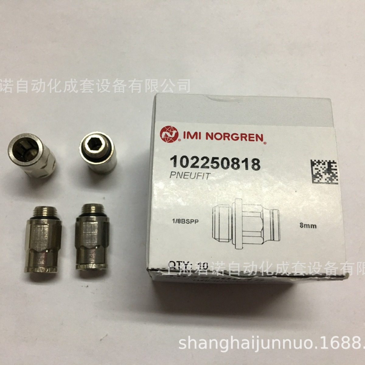 NORGREN/诺冠  插入式直通接头  102250818