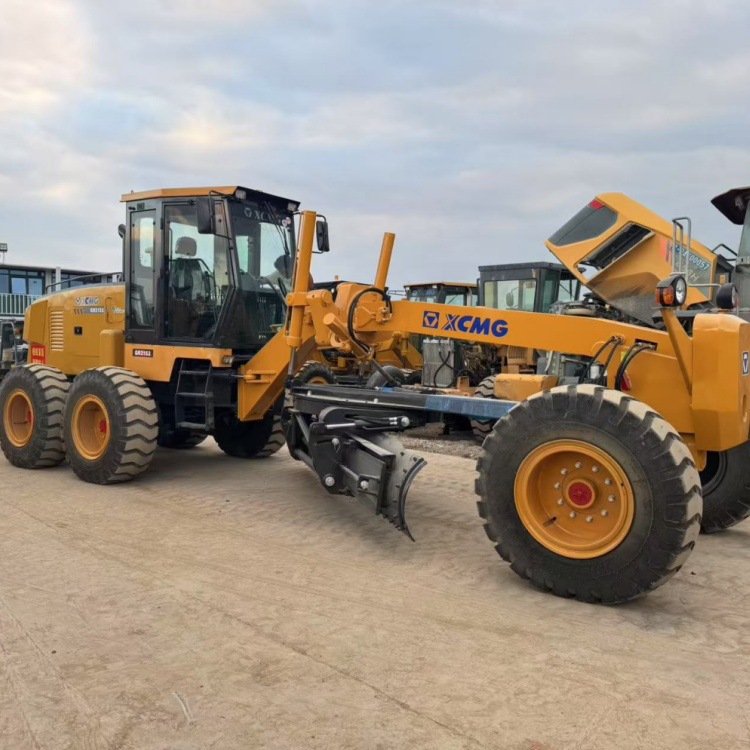 Niveladora de segunda mano XCMG 180 Niveladora mercado XCMG 215 Niveladora condiciones originales