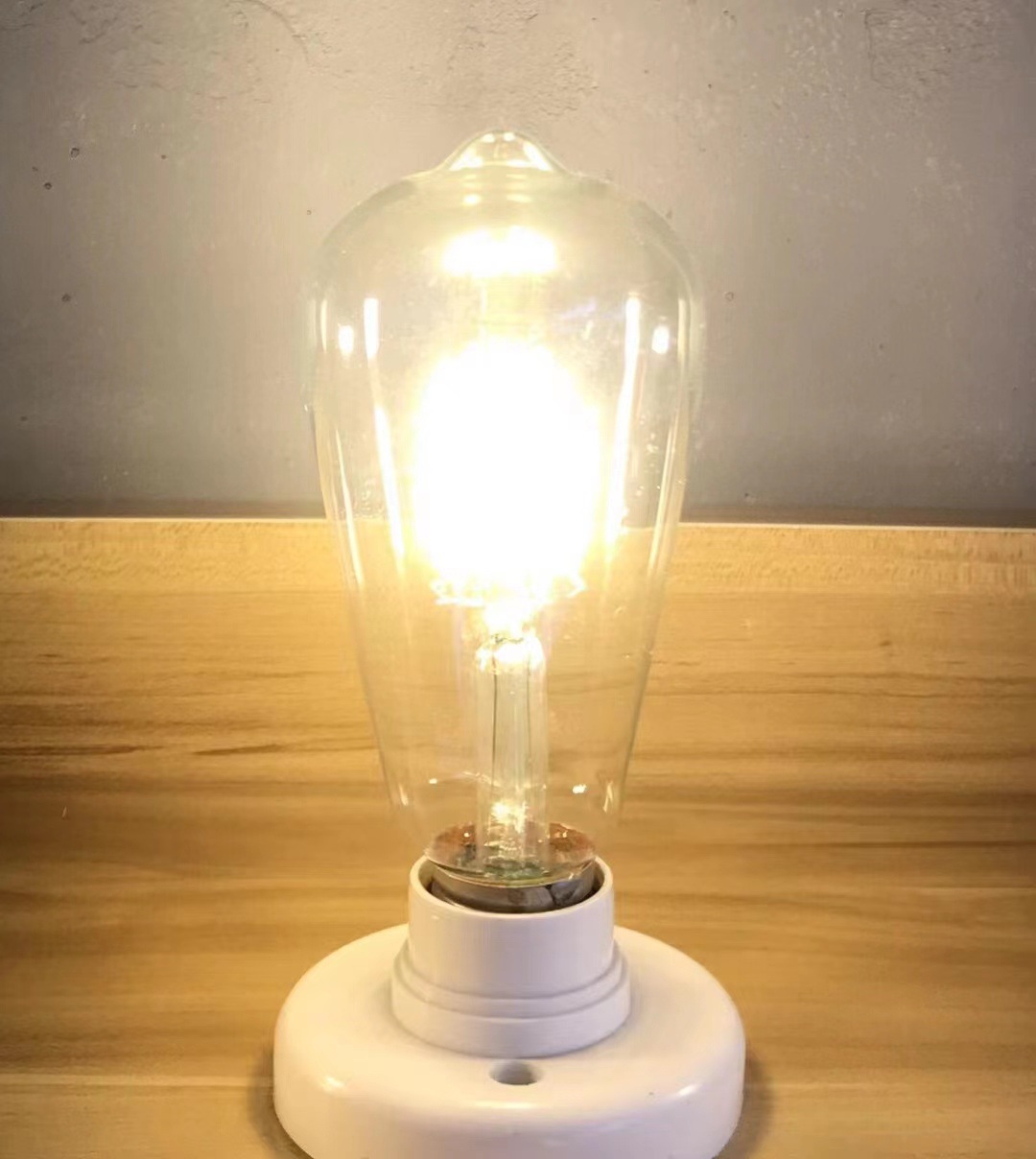 Edison estándar americano 110V bombilla E26 tornillo LED lámpara de filamento retro lámpara ahorro de energía bombilla fuente de luz fábrica al por mayor