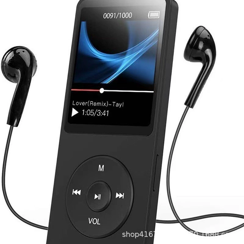 Portable Music Player MP3/MP4, Touchscreen with Bluetooth, Student-Friendly (2.4"/Memory Options)