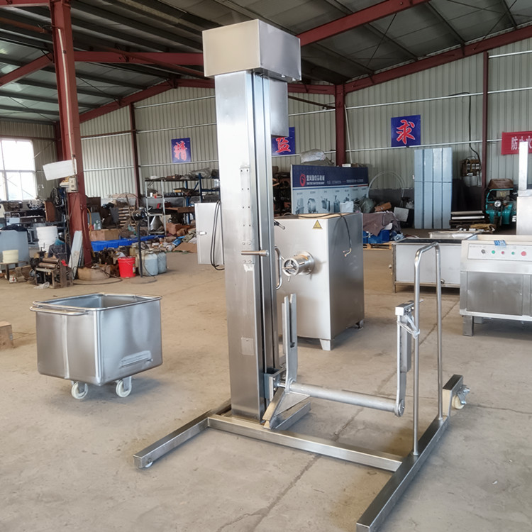 灌肠机配套立式提升机 移动式自动上料机 多功能食品粮食提升机