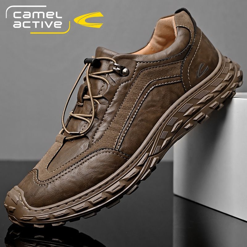 骆驼动感男鞋户外运动休闲徒步登山鞋男防滑平底跑步鞋秋季大码潮