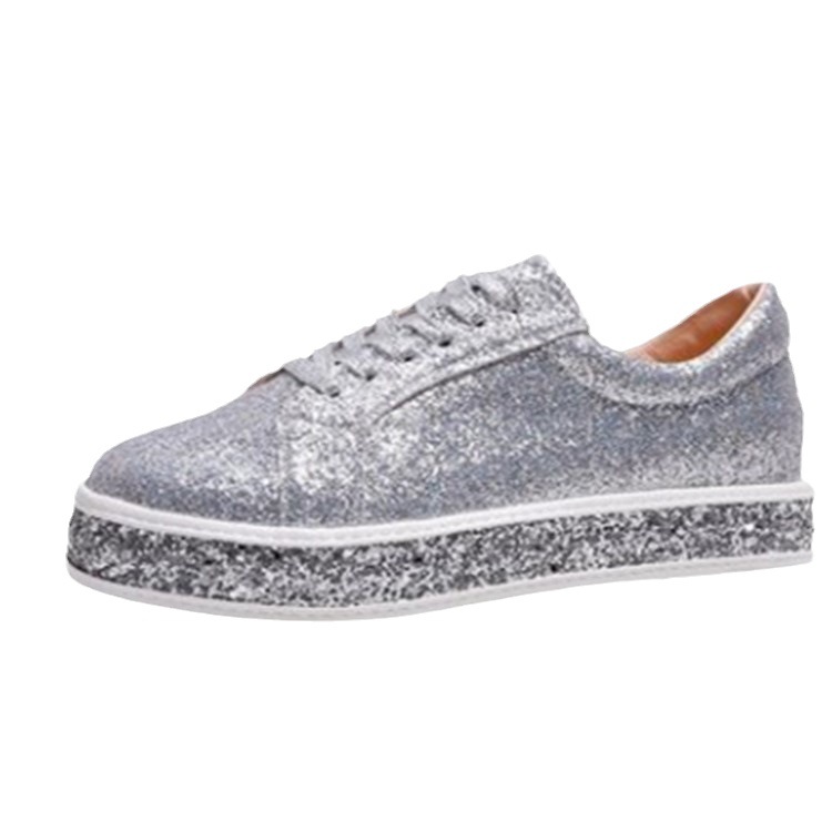 Wholesale Shoes South Africa Thick Soled Sequin Casual Shoes