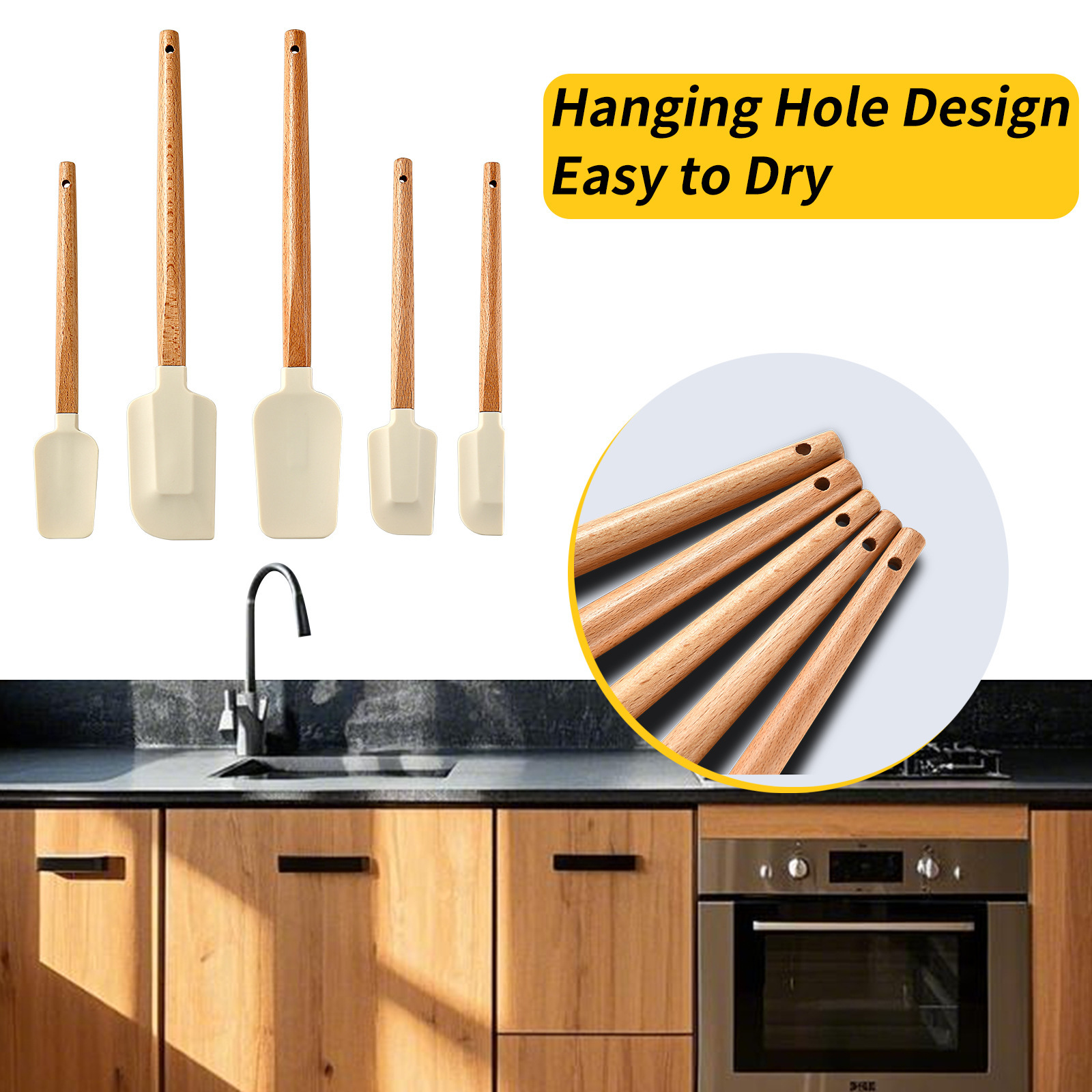 Raspador de silicona, herramienta para hornear, espátula para pastel, espátula de crema, afeitado de mantequilla, chocolate, mermelada, cuchilla para mezclar, afeitadora