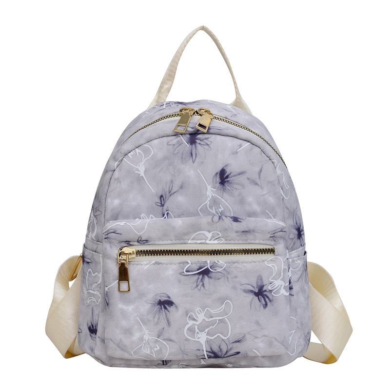 2024 verano nuevo estilo moda textura simple mochila casual mini mochila personalidad ins estilo occidental mochila