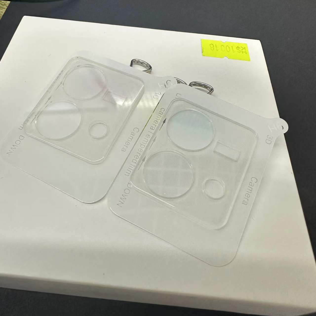 Película protectora de lente transparente 3D de cobertura total para Moto G84, protección de cristal integrada para cámara G54
