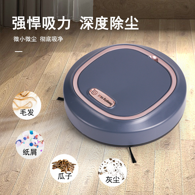 Source Manufacturer Smart Sweeping Robot Household Three-In-One Sweeping Vacuum Mopping Vacuum Cleaner Cross-Border Buy 1 Source Manufacturer Smart Sweeping Robot Household Three-In-One Sweeping Vacuum Mopping Vacuum Cleaner Cross-Border Buy 1