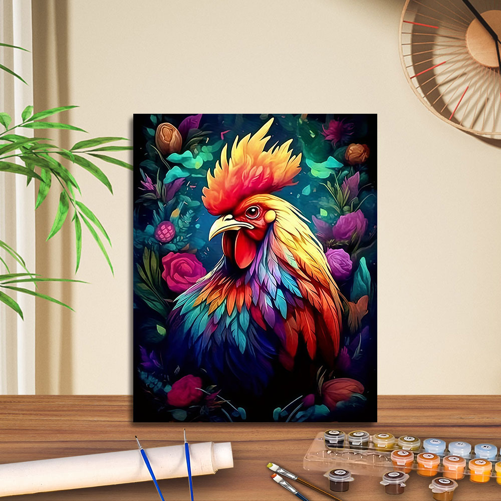 Transfronterizo jitdiy agente de pintura al óleo digital fabricantes al por mayor artesanal amazon pintura al óleo decorativa barraca de relleno