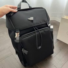 P拉达经典尼龙布双肩包大容量降落伞旅行包短途出差包男女高端包