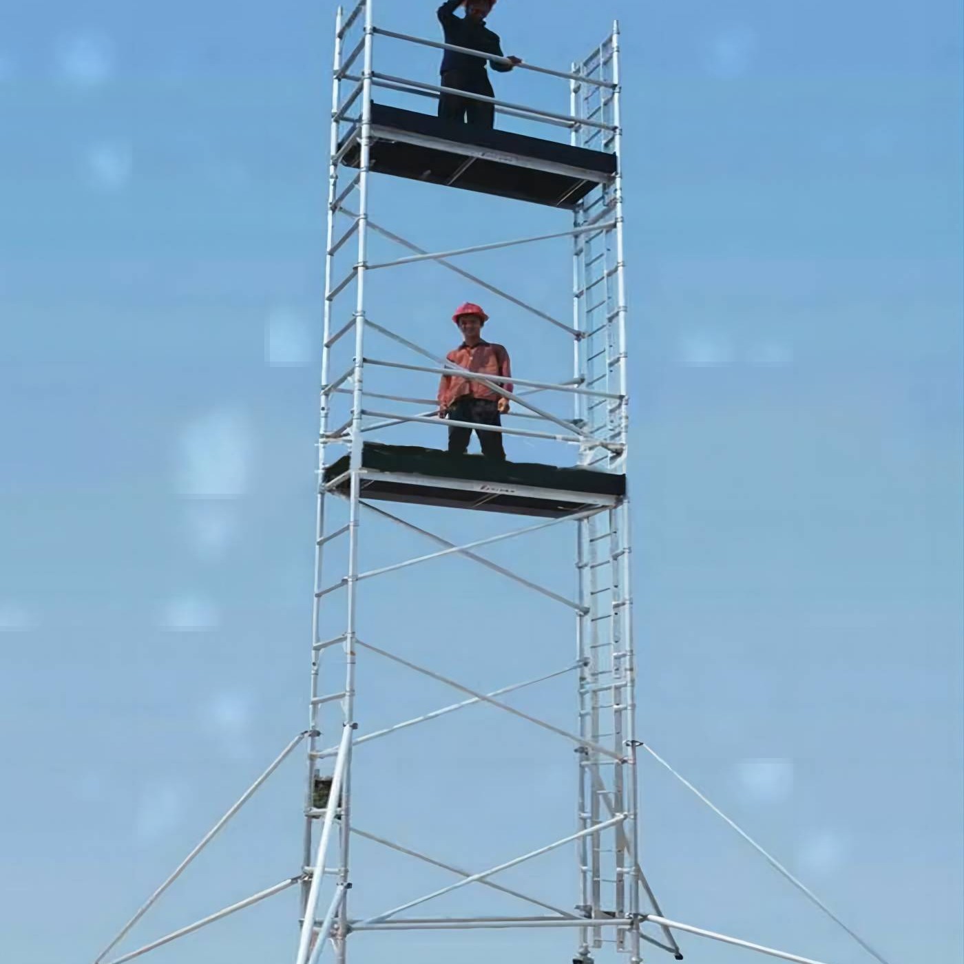 源头工厂 脚手架铝合金移动式 安全耐用稳固灵活配件