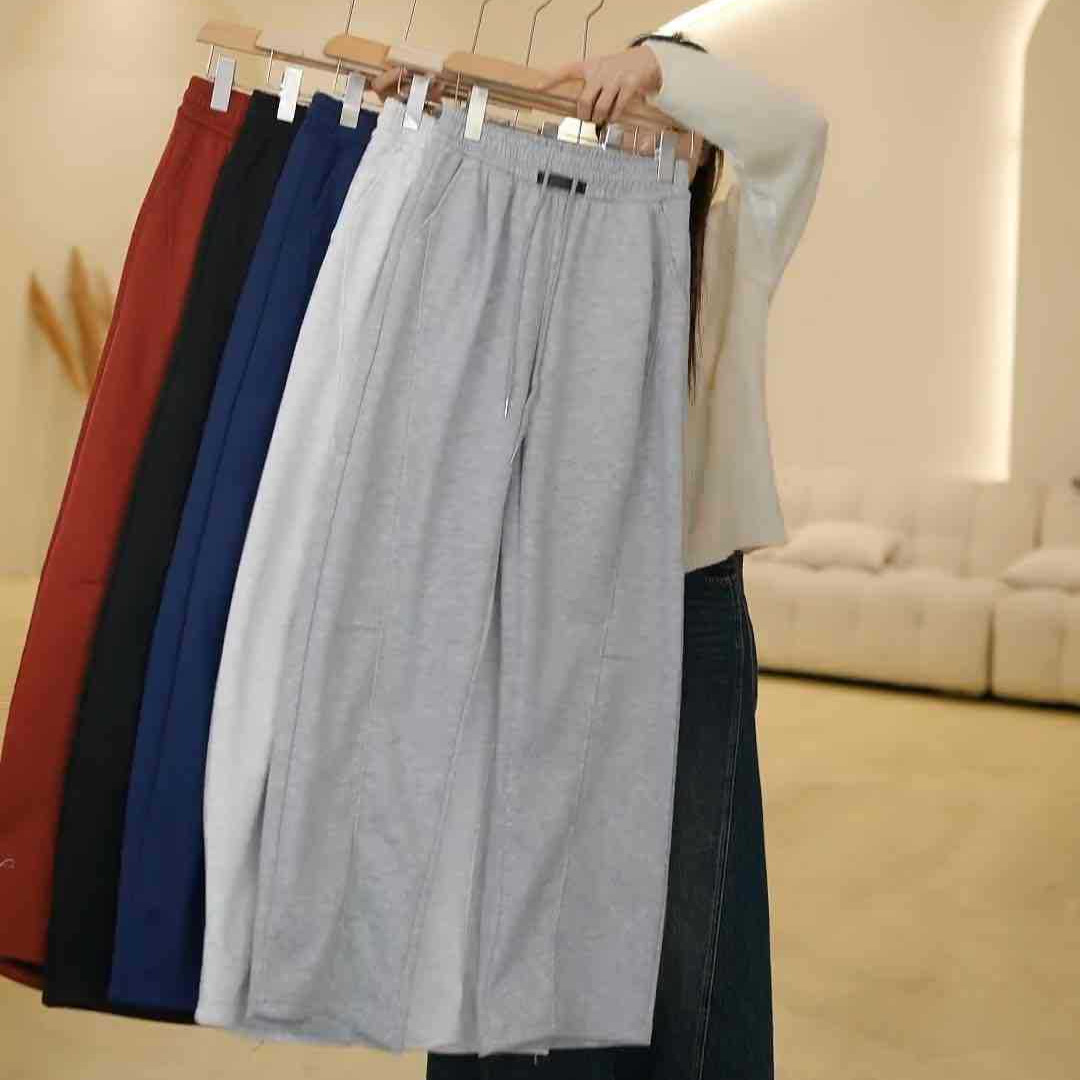 K1119-111秋冬欧韩时尚宽松加厚加绒休闲裤W