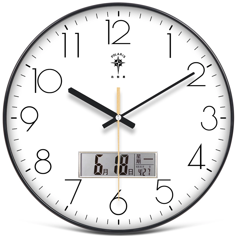 Polaris watch wall clock living room simple 2024 new clock wall home fashion watch quartz clock hanging style