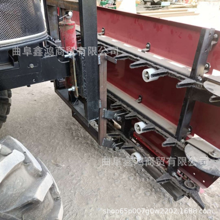 自走差速转向割晒机 前置割台收割机 手扶式轻型割晒机