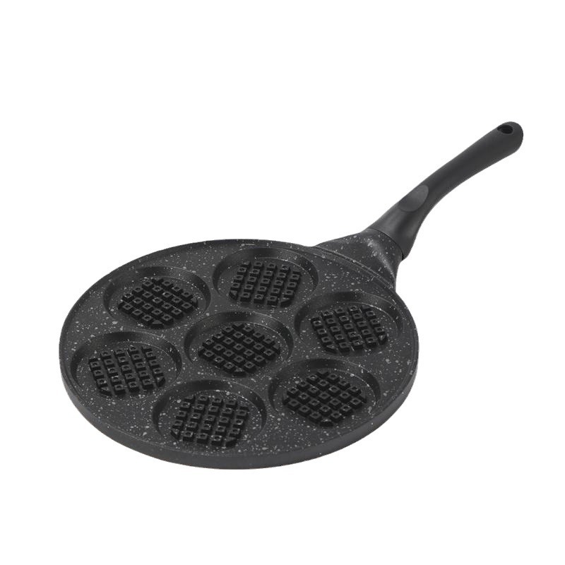 Fabricantes de comercio exterior transfronterizo panela de desayuno no aluminio de aleación de platos de panquequeques de huevo molde panquequequeques multifuncionales