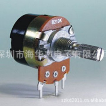 厂家供应R24mm开关电位器，功率电位器，碳膜电位器，单连电位器