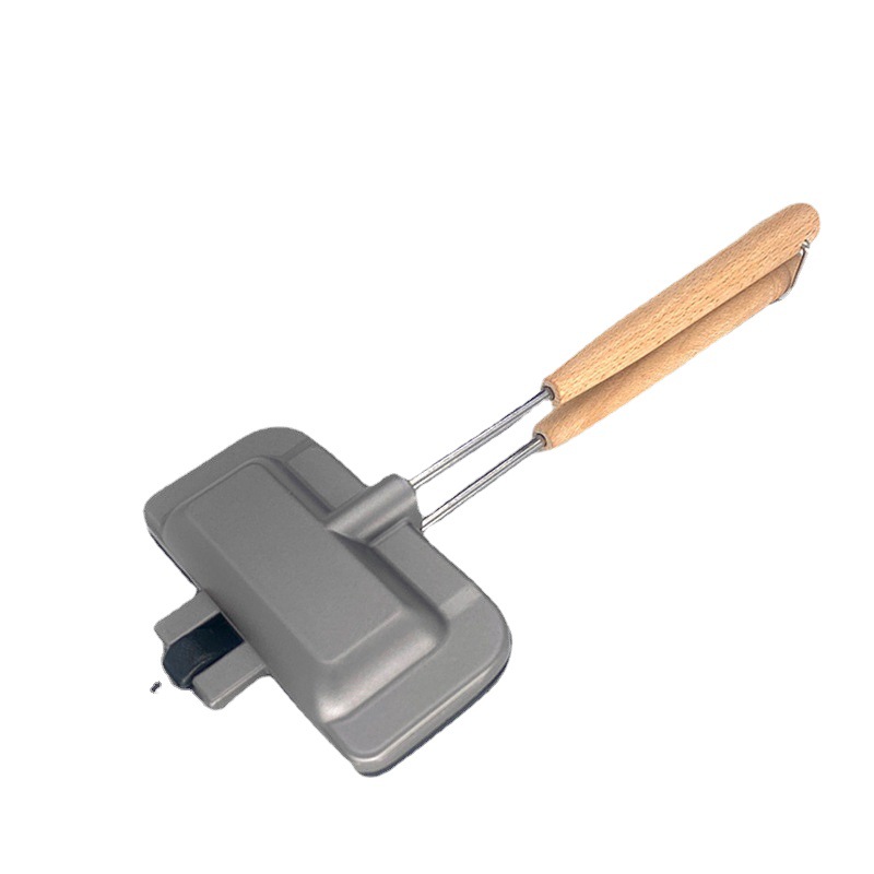 4w1h japonés tragar tres artesanía bandeja para hornear camping desayuno olla desayuno gruesa tostada para hornear sándwich bandeja para hornear