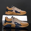 Comfortable low fashionable breathable sports shoes platform, footwear, Korean style, for running