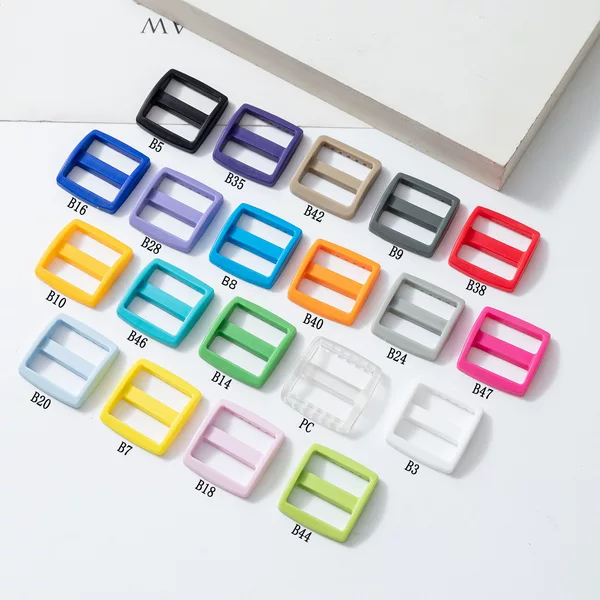 25mm Wide Japanese-Style Buckle, Three-Level Buckle, Button, Belt Buckle, Decorative Buckle, Shoe Buckle, Bag Buckle, Adjustable Buckle