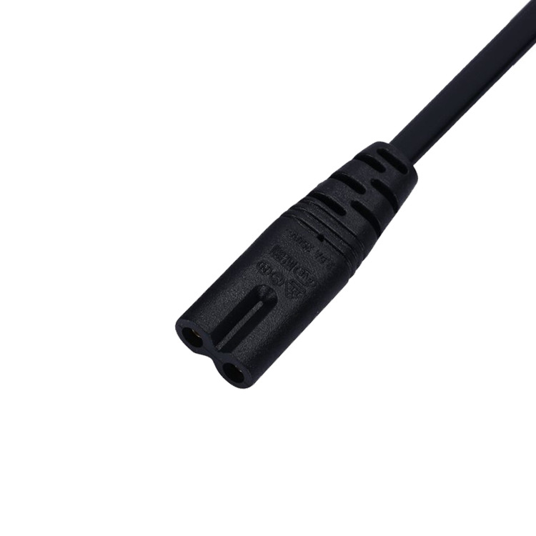 Euro Standard Korean Rule Indian Rule Double Round 8 Character Tail 4.8 German Style Double Round Eight Character Power Adapter AC Charging Cable