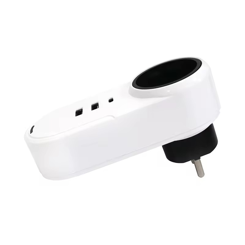 Acコンセント1個付きtype-c充電口2usb充電口ヨーロッパ規格回転可能コンセント|undefined