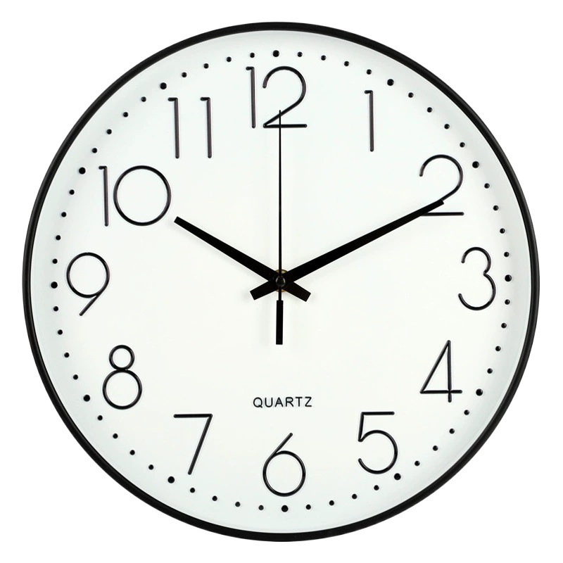 12-дюймовые 30 см бесшумные настенные часы модные для дома гостиной стерео цифровые простые часы оптом настенные часы