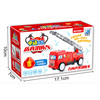 Electric gift box, universal rotating car, excavator, lightweight music toy with light, children's clothing, fire truck