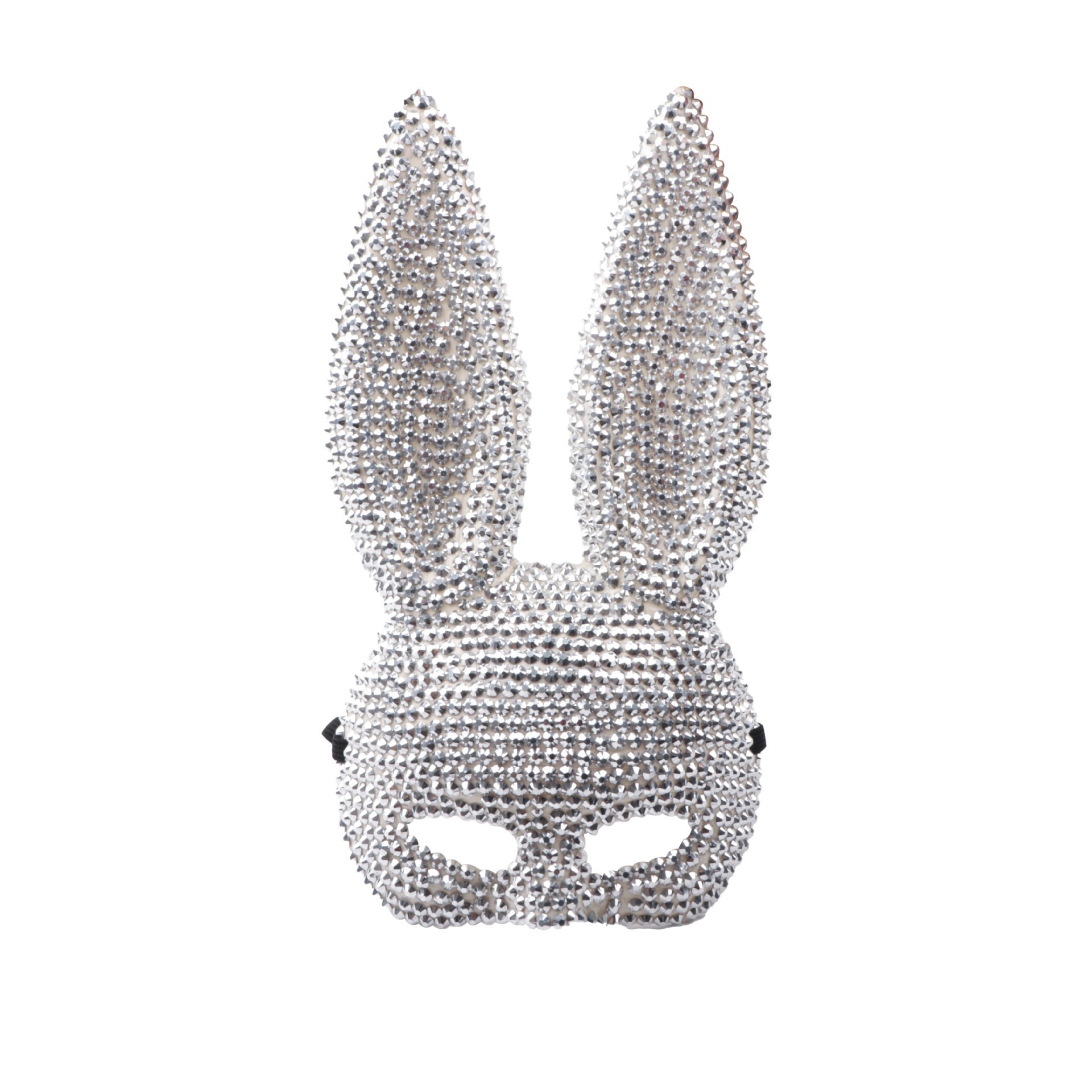 Máscara decorativa con pedrería, fiesta y baile