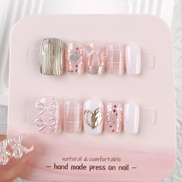 10 piezas de parche de uñas decodificadas, pequeño libro rojo, venta al por mayor de piezas de uñas, fototerapia hecha a mano, usar uñas