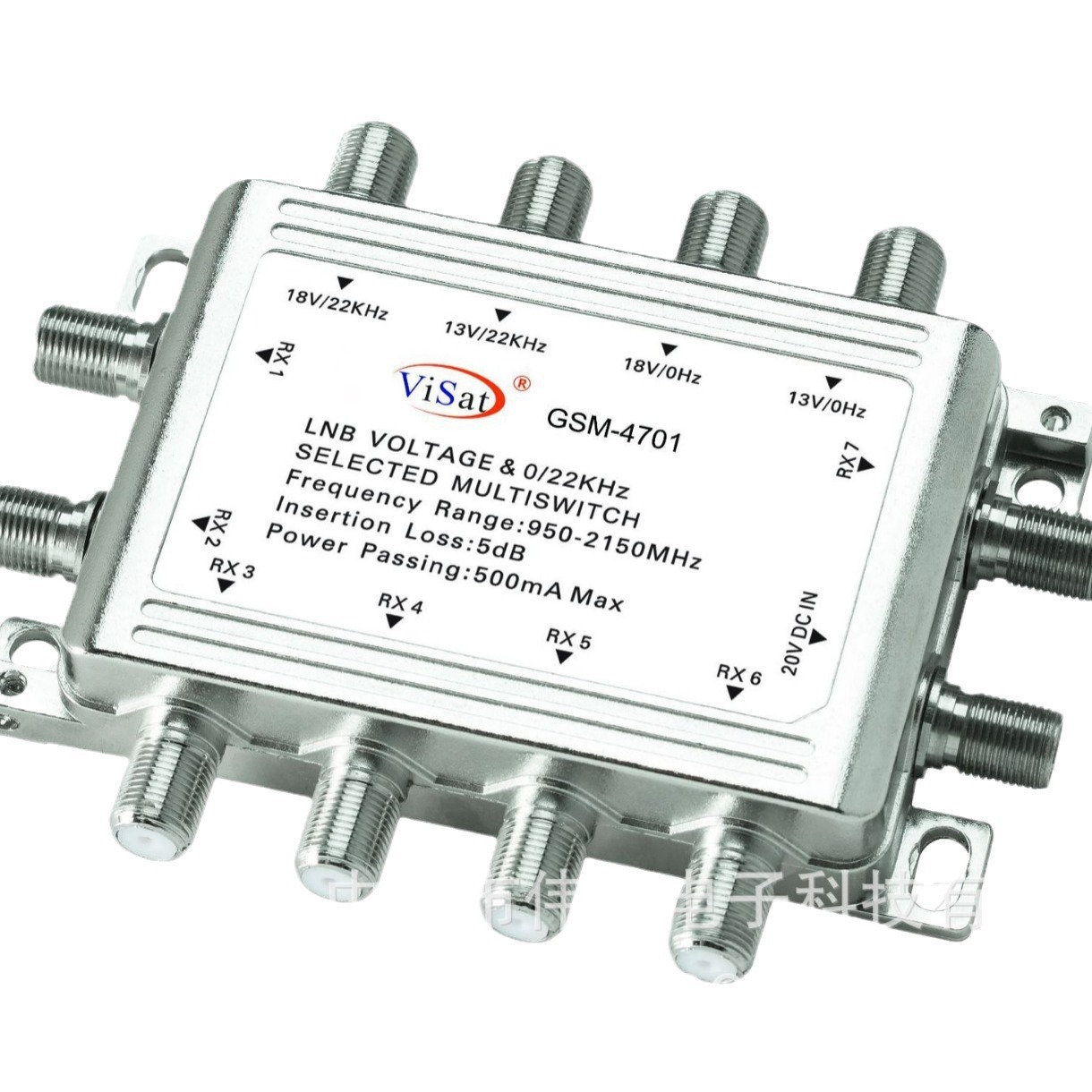 멀티 스위치 스위치 950-2150MHZ 위성 신호 4 IN 16 OUT