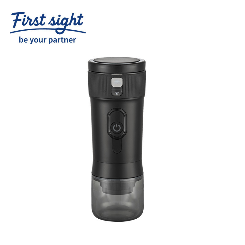 Mini Portable Electric Coffee Machine Black Light Luxury Style Home Office Portable Coffee Extraction Cup Mini Portable Electric Coffee Machine Black Light Luxury Style Home Office Portable Coffee Extraction Cup