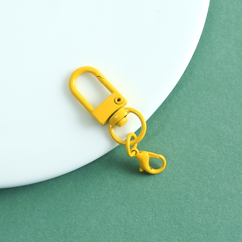 [Yellow] Door buckle + 14mm lobster clasp