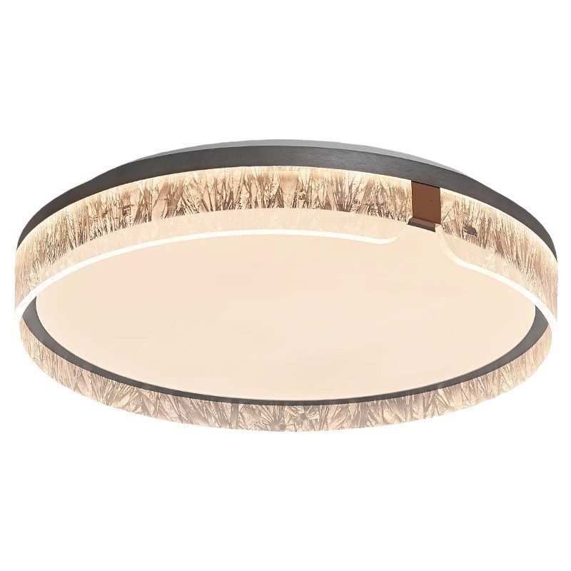 [Selección estricta] lujo ligero italiano simple y moderno de alta calidad hielo grieta lámpara de sala de estar lujo lujoso ambiente dormitorio estudio lámpara de techo