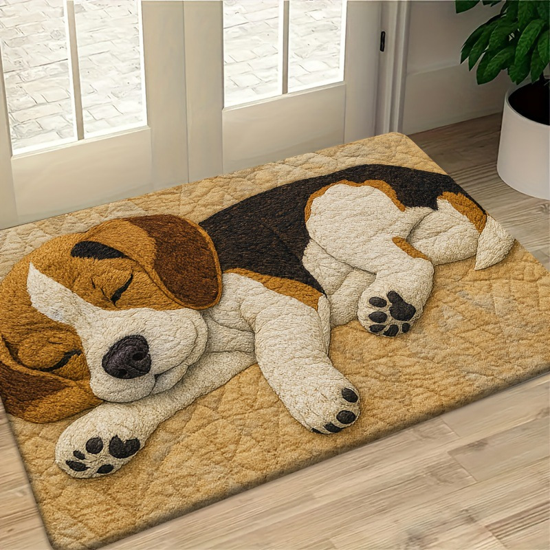 Cross-Border Popular Cartoon Crystal Velvet Floor Mat Bathroom Bathroom Entrance Carpet Wear-Resistant and Dirt-Resistant Household Cooling Foot Mat