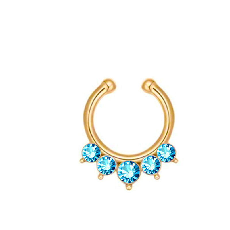 Gilded blue