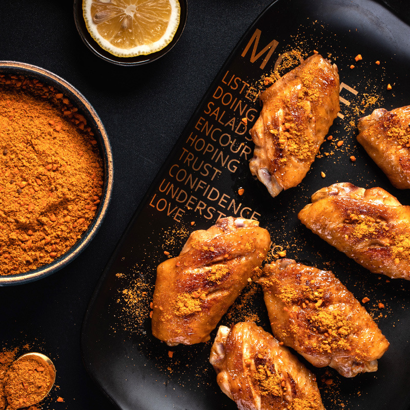 韓式烤肉蘸料500g燒烤料撒料干碟辣椒麵燒烤蘸料乾料燒烤調料商用