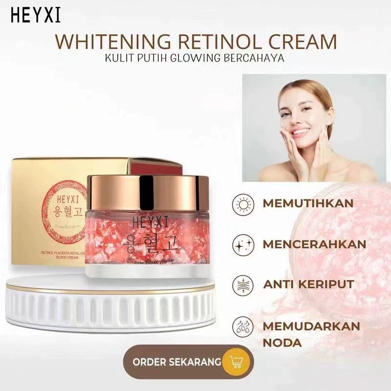 [Эксклюзивно для экспорта] HEYXI полный английский крем с кровью дракона, серия по уходу за кожей, водный увлажняющий и омолаживающий крем, трансграничная оптовая продажа 3