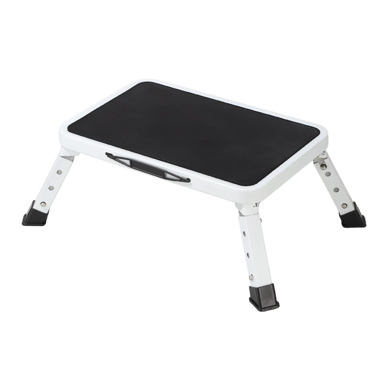 Factory wholesale one-step anti-slip pedal stool carbon steel car wash stool thickened folding stool mini climbing ladder telescopic ladder