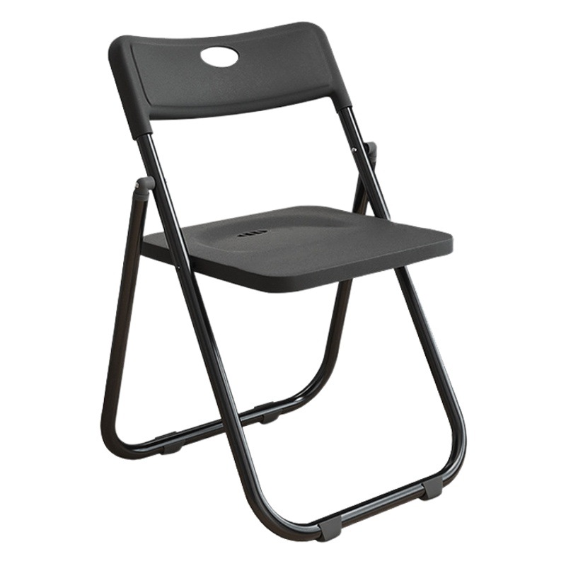 Folding Chair Household Plastic Dining Chair Outdoor Portable Activity Conference Training Staff Backrest Computer Chair Stool