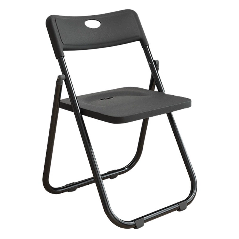 Складной стул Бытовой пластиковый обеденный стул Открытый портативный Конференц-зал Тренировочная спинка для персонала Компьютерный стул Табурет