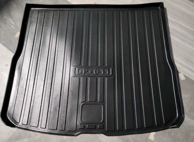 C11 trunk mat, Leapmotor: Trunk Mat - 26-27-zero-run-c11-no-storage-box-on-the-right-sideno-hook-holes-on-both-sides-shipped-flat-without-folding-or-rolling