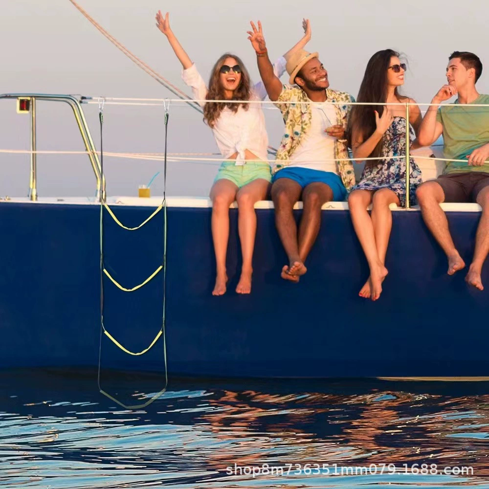 Трансграничная легкая канализационная лестница складная лестница каякинг портативная мобильная многофункциональная ступенька боковая лестница