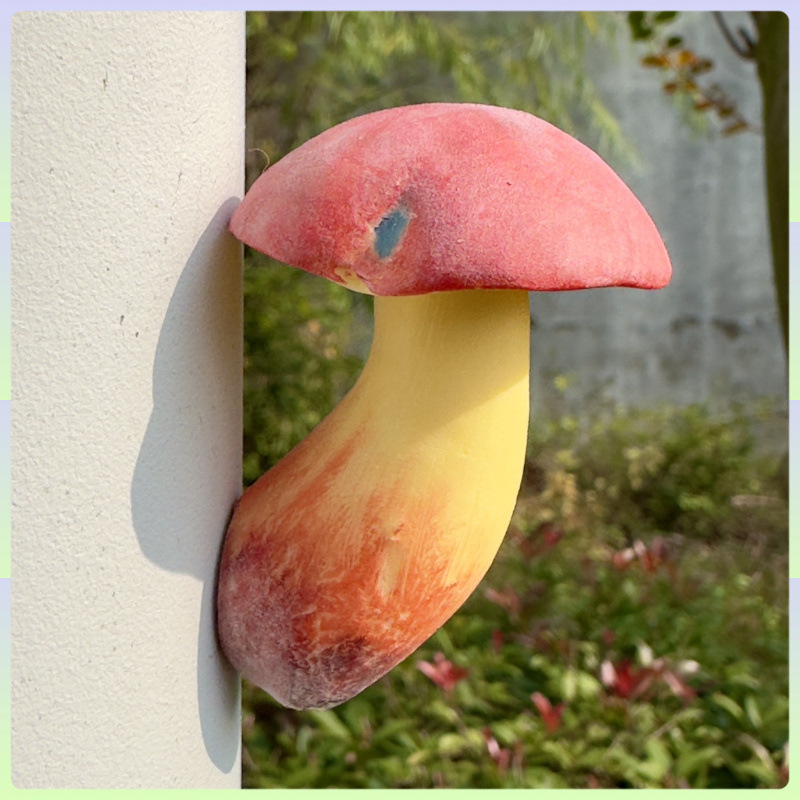 云南野生菌冰箱贴 手工制作 磁铁冰箱贴 蘑菇冰箱贴 冰箱贴磁吸式|undefined