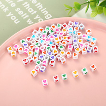 ��ɫ26Ӣ����ĸ��8x8mm������DIY�ִ��Ҽ�����ɢ����Ʒ�������