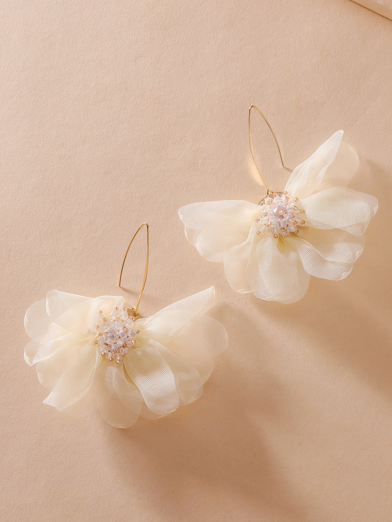 Pendientes Elegantes De Flores De Moda display picture 4