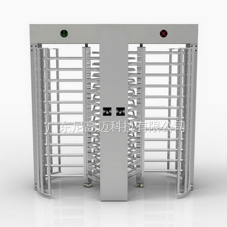 双通道高转闸合肥小区三杆挡臂滚动道闸成品旋转门禁不锈钢辊闸机