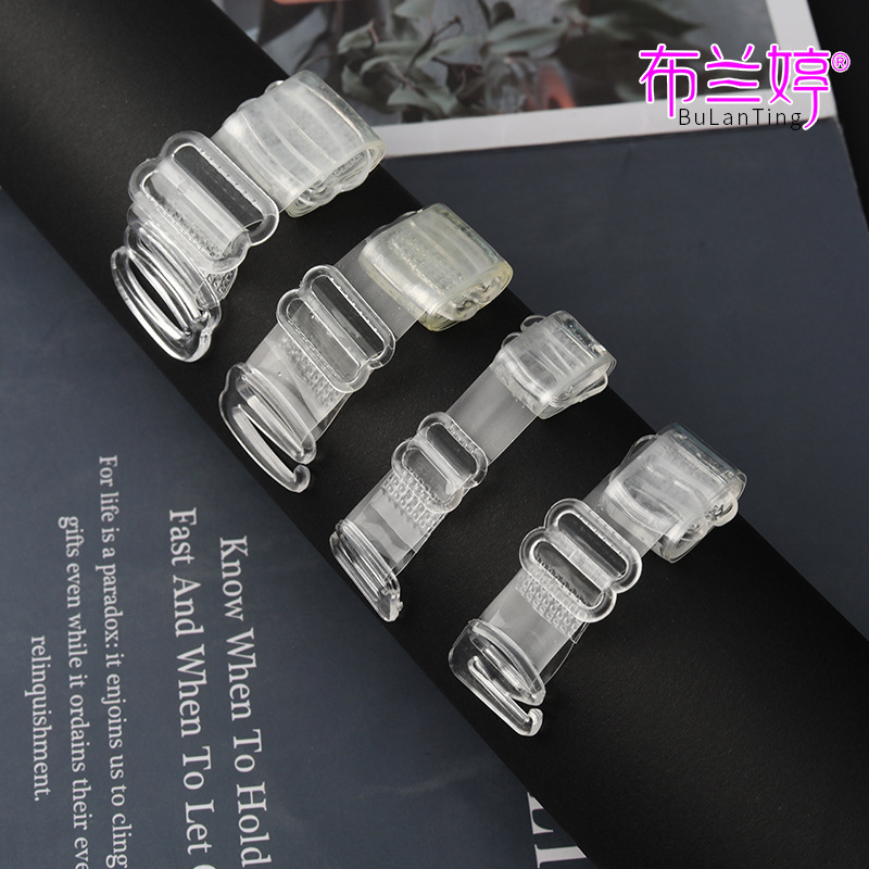 Transparent Shoulder Strap Invisible Shoulder Strap Bra Strap Frosted Plastic Widened Invisible Strap Non-magnetic Adjustable Type Inner Wear Strap Anti-slip