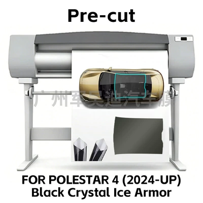 Cross-Border Exclusive Supply of Pre-Cut Tpu Sunroof Ice Armor Heat Insulation Film Ppf Suitable for Polestar 4 (2024-up)