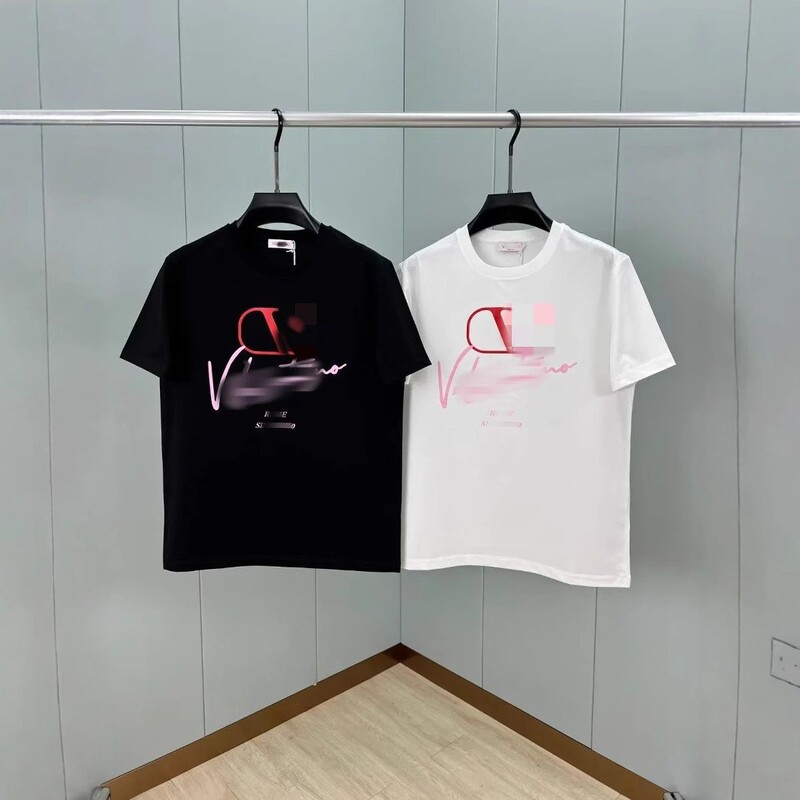 Huanojia Accessible Luxury Customizable Printed Pattern Men's and Women's Short-Sleeved 25 Summer New Design Loose T-Shirt