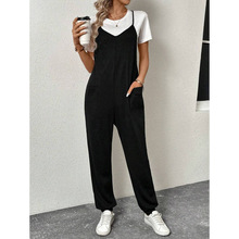 X 37780 Sling pocket jumpsuit �����ڴ�ͨ�������羳��ó